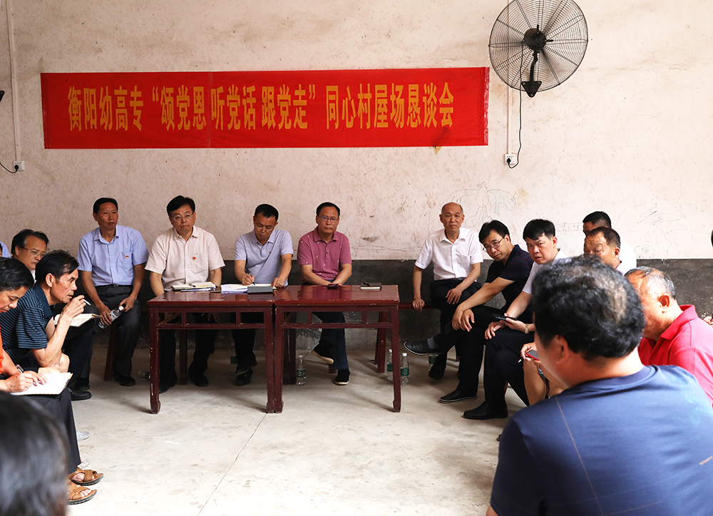 路燈亮了，村民的心里也敞亮了 ——衡陽幼高專持續(xù)推進(jìn)黨史學(xué)習(xí)教育“為民辦實(shí)事”活動(dòng)側(cè)記