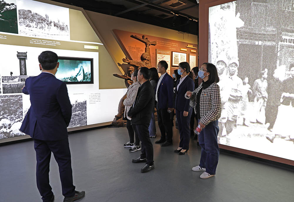 追尋歷史印記，感悟紅色精神 ——衡陽幼高專開展優(yōu)秀青年干部學習活動